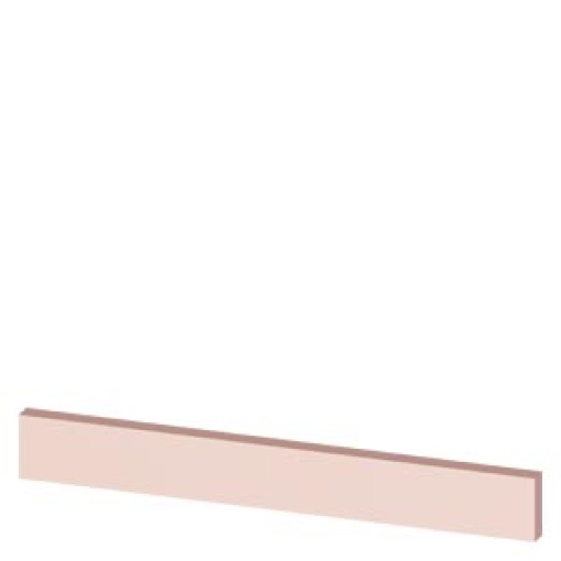 ALPHA 6301600 DIN copper busbars 30 x 10 mm 630 A L250