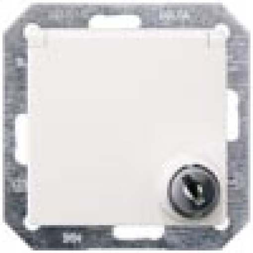 DELTA isystem socket outlet with hinged lid incr touch protection and lock