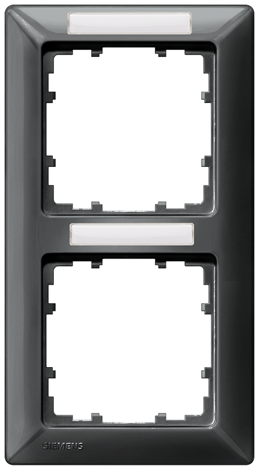 DELTA line carbon metallic frame double with labeling field vertical