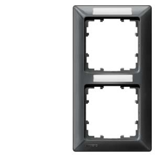 DELTA line carbon metallic frame double with labeling field vertical