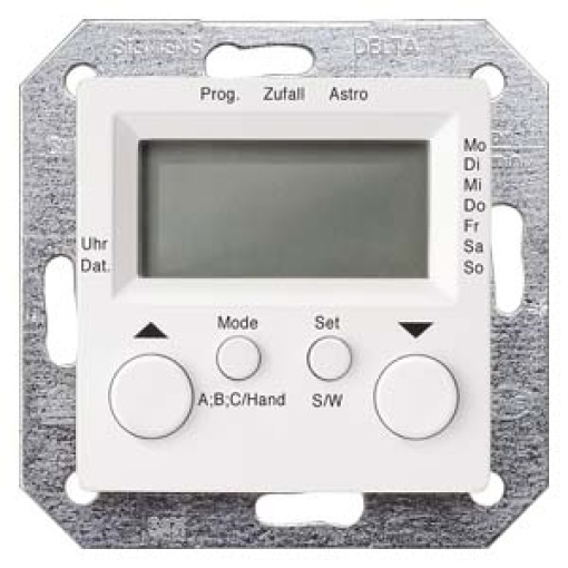 DELTA isystem shutterblind control Comfort complete unit titanium white