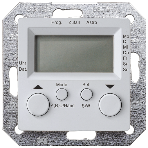 DELTA isystem shutterblind control Comfort complete unit aluminum metallic