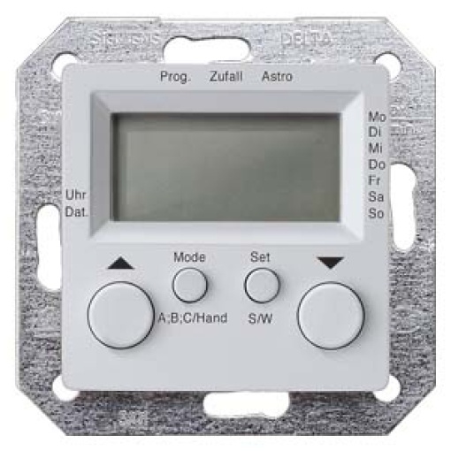 DELTA isystem shutterblind control Comfort complete unit aluminum metallic