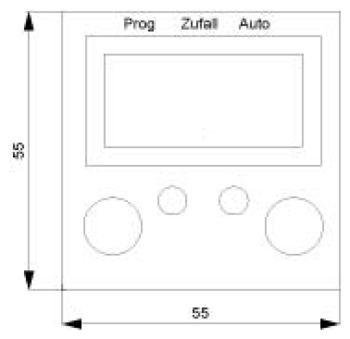 DELTA isystem shutterblind control Comfort complete unit aluminum metallic