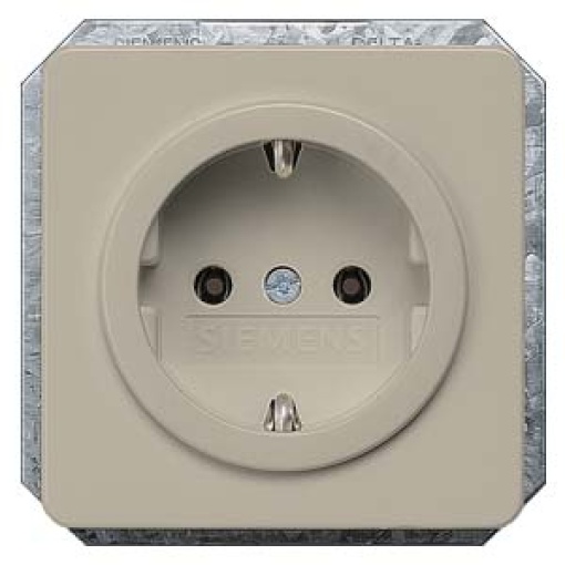 DELTA profil socket cover without insert champagne