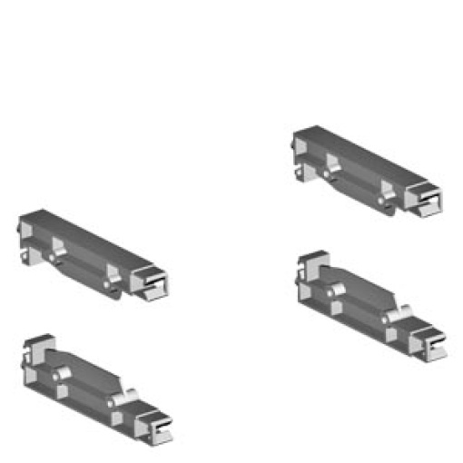 ALPHA 630 DIN Insulating material holder For standard mounting rails 1 set