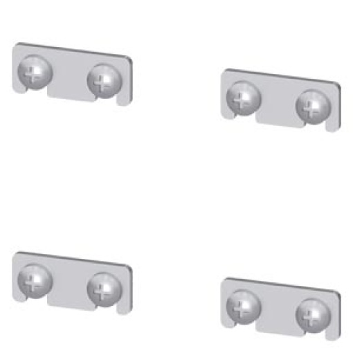 ALPHA 630 DIN connecting plate for stays depth250320 mm 1 set  4 units
