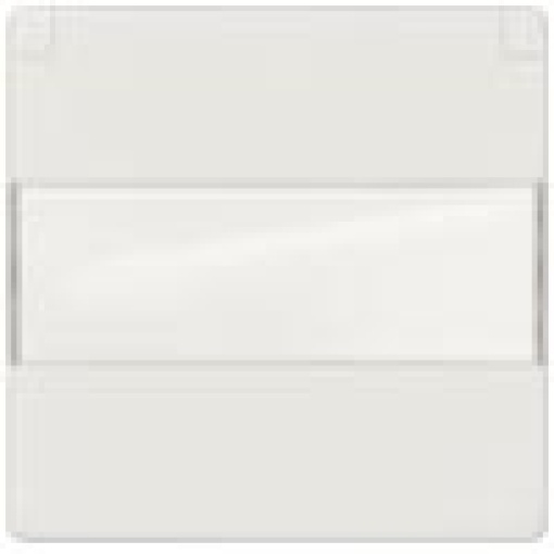 DELTA profil socket cover with hinged lid and labeling field without insert 