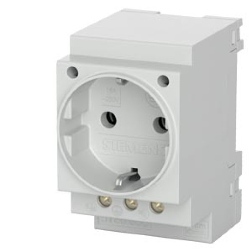 SCHUKO socket outlet 16 A acc to DIN VDE 0620 for installation in distributi