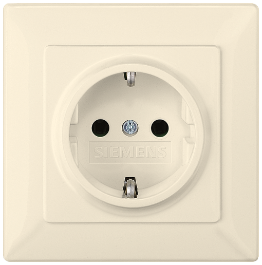 DELTA line cover plate with incr touch protection solid plate electric whit