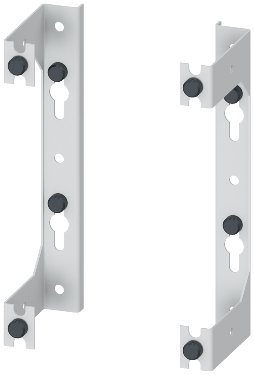 ALPHA BIGPack DIN rail holder for 2 DIN rails designed for 15 mm DIN rail