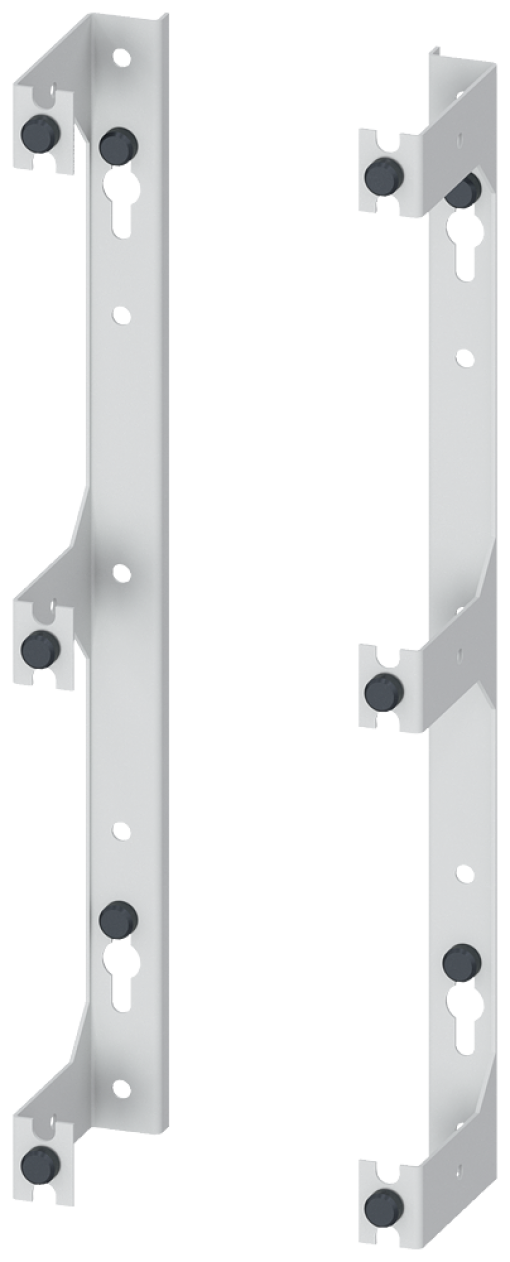 ALPHA BIGPack DIN rail holder for 3 DIN rails designed for 15 mm DIN rail