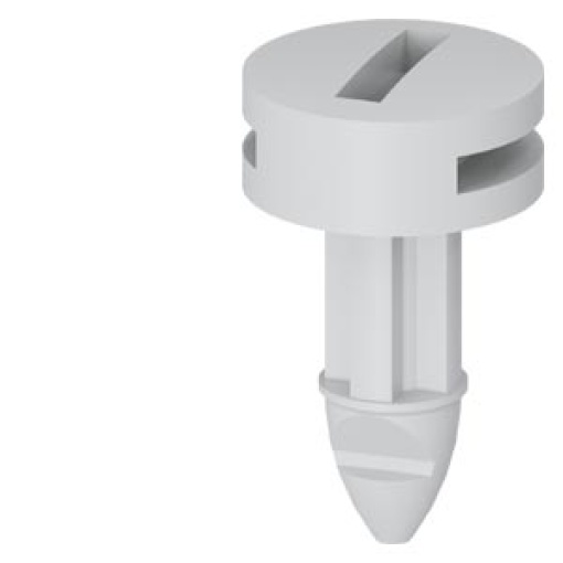 ALPHA DIN quickrelease lock screws for front cover made of plastic RAL 7035