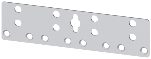 ALPHA DIN cabinet connector for ALPHA cabinets lug at the back IP4355