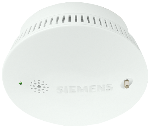 DELTA reflex smoke detector 230V incl 9V backup battery suitable for netw