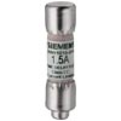 SENTRON, cylindrical fuse, class CC, 25 A, slow-acting, Un AC 600 V