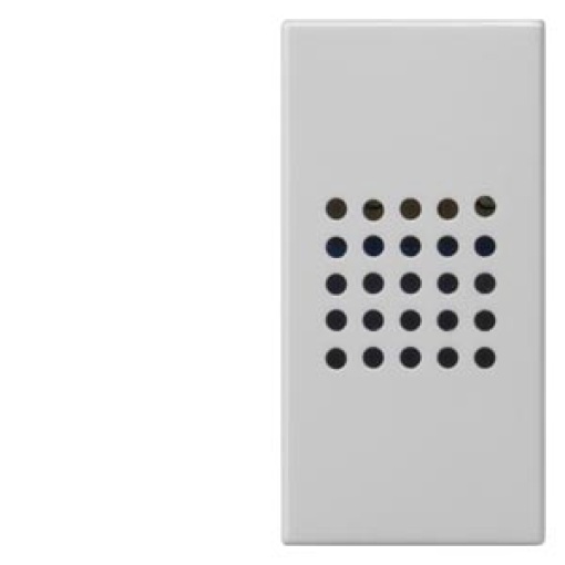 DELTA MSystem buzzer 230V 5060Hz 80dB A volume adjustable titanium w