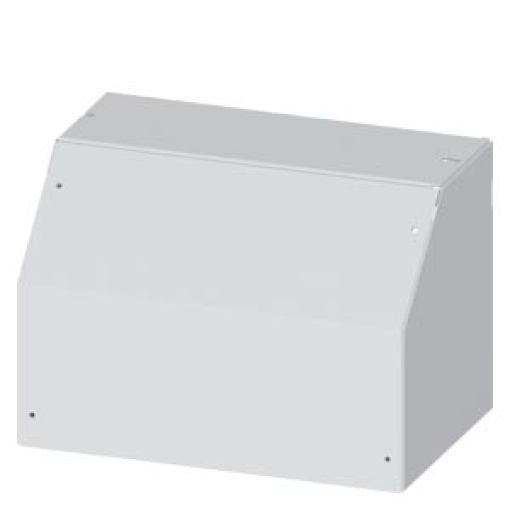 ALPHA 630 Universal Marshaling duct RAL7035 W300 complete with cover end 