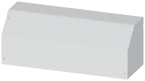 ALPHA 630 Universal Marshaling duct RAL7035 W600 complete with cover end 