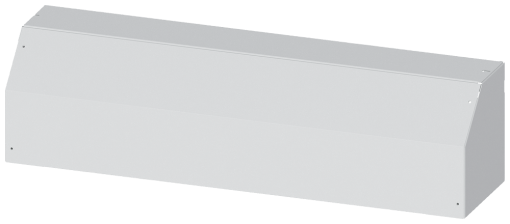 ALPHA 630 Universal Marshaling duct RAL7035 W900 complete with cover end 