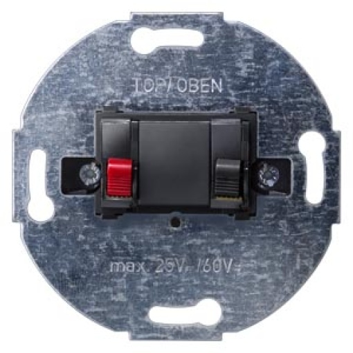DELTA loudspeaker connection socket single 25V AC 60V DC