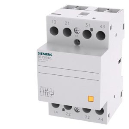 Insta contactor with 2 NO contacts and 2 NC contacts contact for 230 V AC 4