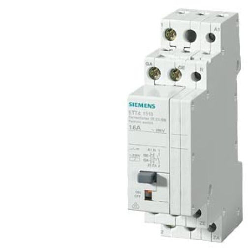 Remote control switch with 2 NO contacts central and group switching contac