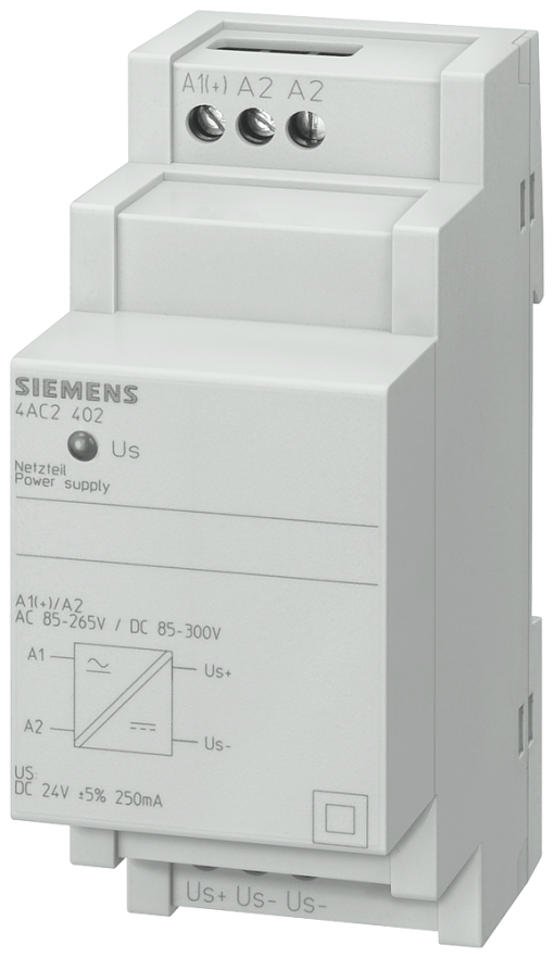 Power supply unit for permanent load primary 85265 V AC 85300 V DC seco