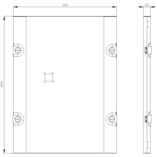 ALPHA 630 Universal Switch disconnector kit for 3KA711 Sz 1 34pole H400 