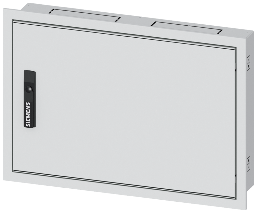 ALPHA 125 wallmounted cabinet Flushmounting with distribution board pane