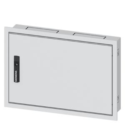 ALPHA 125 wallmounted cabinet Flushmounting with distribution board pane