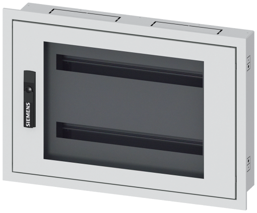 ALPHA 125 wallmounted cabinet Flushmounting with distribution board pane