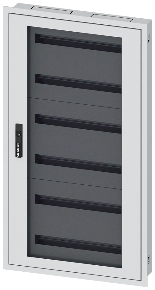 ALPHA 125 UNIVERSAL wallmounted cabinet Flushmounting with distribution 