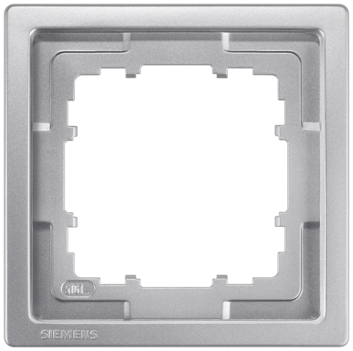 DELTA style platinum metallic frame single