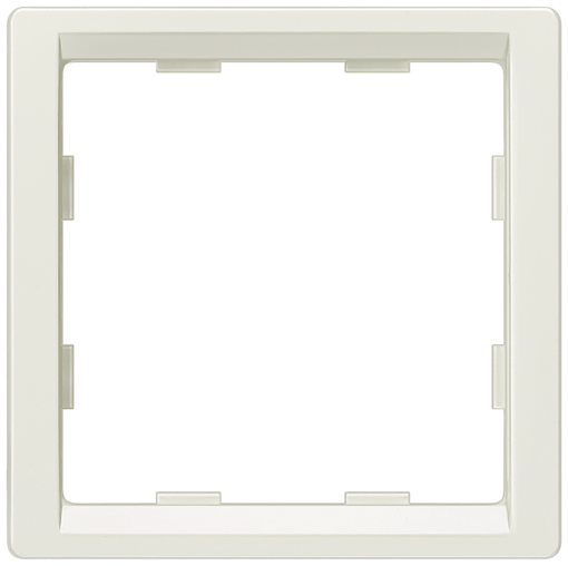 DELTA style platinum metallic intermediate frame for installation of 55x55mm 