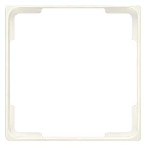DELTA style platinum metallic intermediate frame for installation of 65x65mm 