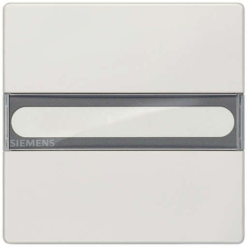 DELTA style rocker with labeling field platinum metallic