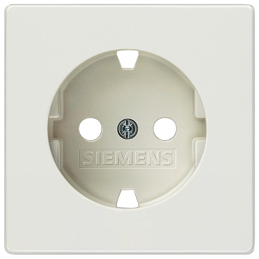 DELTA style socket cover without insert platinum metallic