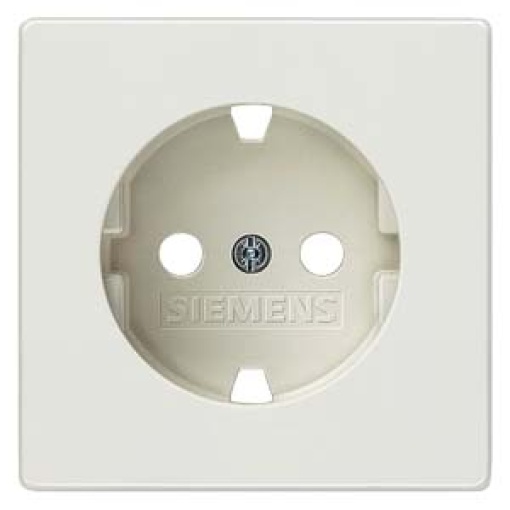 DELTA style socket cover without insert platinum metallic
