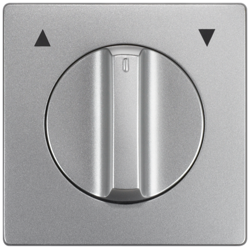 DELTA style cover plate for shutterblind knoboperated switch with UpDown s