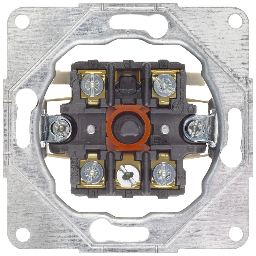 DELTA insert shutterblind knoboperated switch 2pole with momentarymaintai