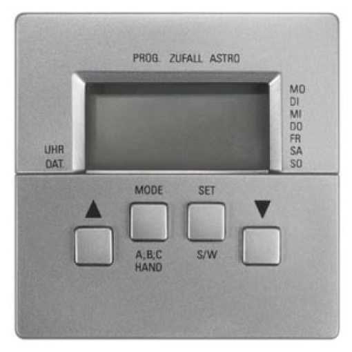 DELTA style shutterblind control Comfort complete unit platinum metallic