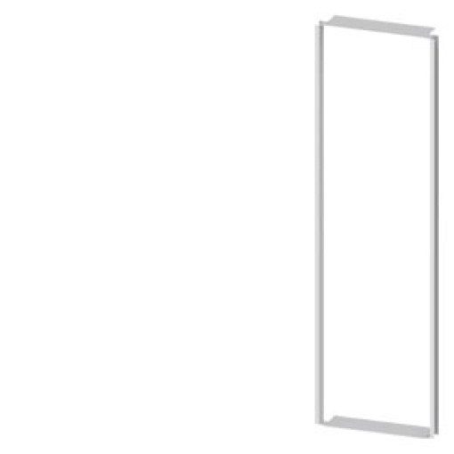Cover frame for recessed stay installation H1800 W500 mm sheet steel