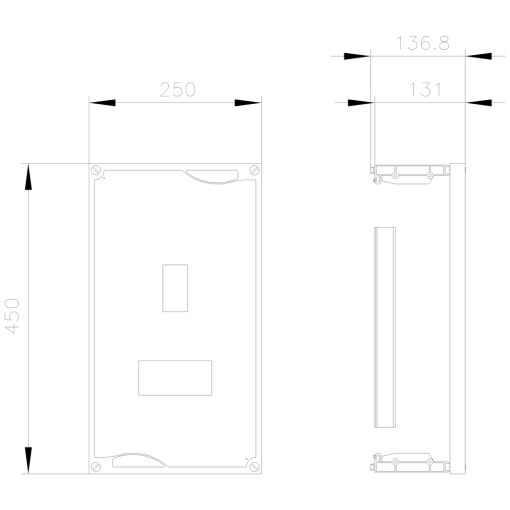ALPHA 400630 assembly kit 1x 3VL160VL250RCD molded case circuit breakerRC