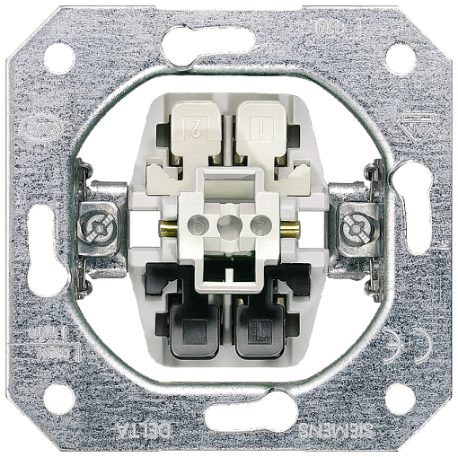 DELTA insert flushm universal switch for ONOFF and twoway switching with