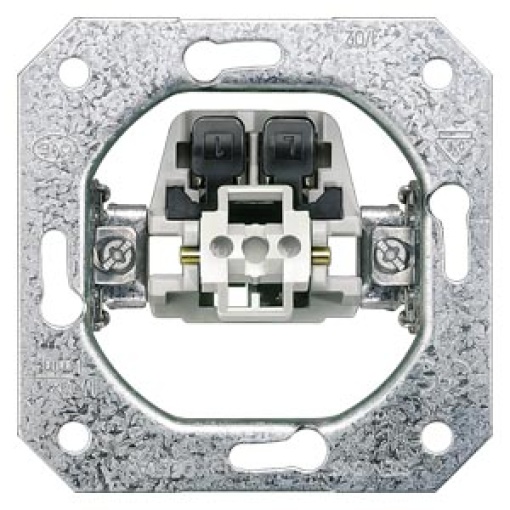 DELTA insert flushm OFF switch 1pole without claws