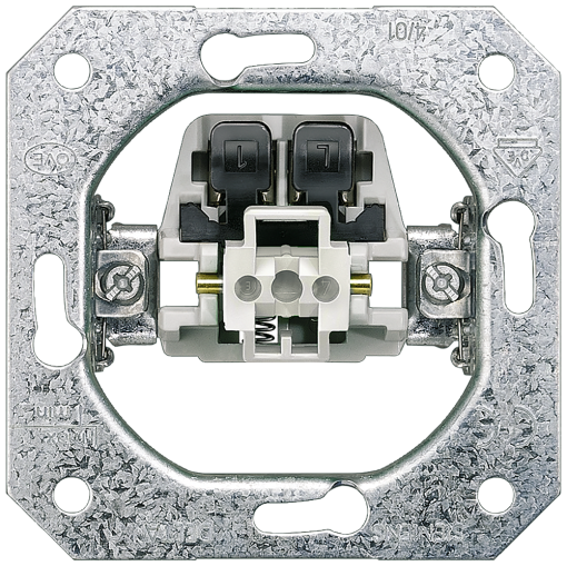 DELTA insert flushm pushbutton 1 NO without claws