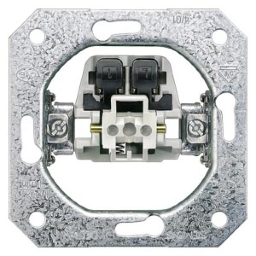 DELTA insert flushm pushbutton 1 NO without claws