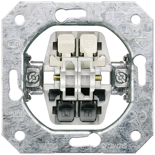 DELTA insert flushm shutterblind switch with elec interlock without claws