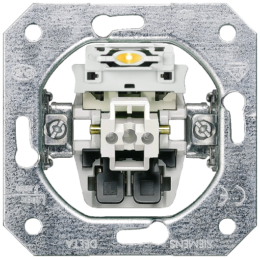 DELTA insert flushm OFFtwoway switch with LED insert without claws